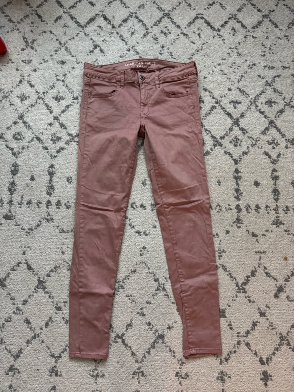 American Eagle Outfitters Mauve Skinny Pants